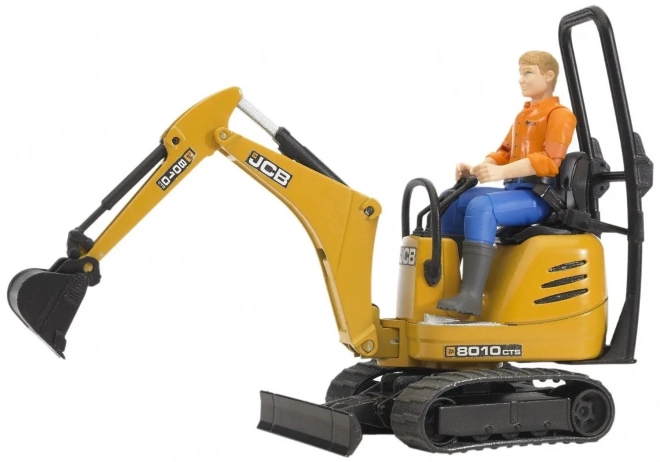 Bruder BWORLD Micrograafmachine JCB met figuurtje