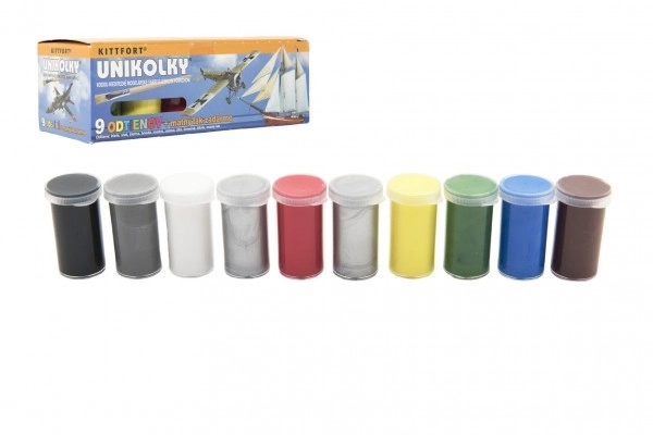 Unikolky modelleerverf set