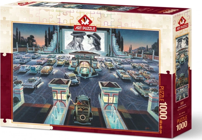 Autokino Puzzle 1000 Teile