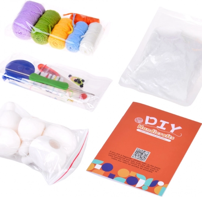 Everything for crocheting in one package