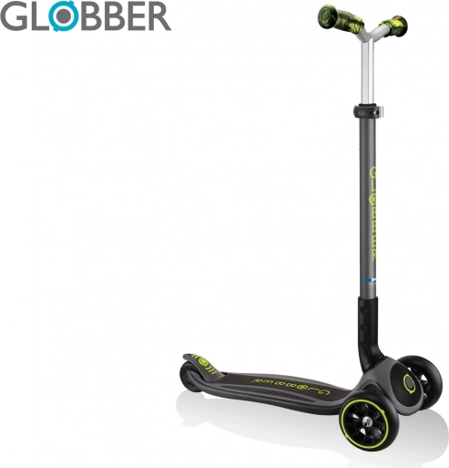 Trottinette enfant GLOBBER Master Prime Black Lime Green