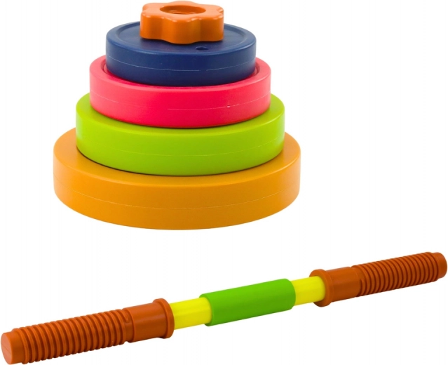 Variable stacking of colorful plates