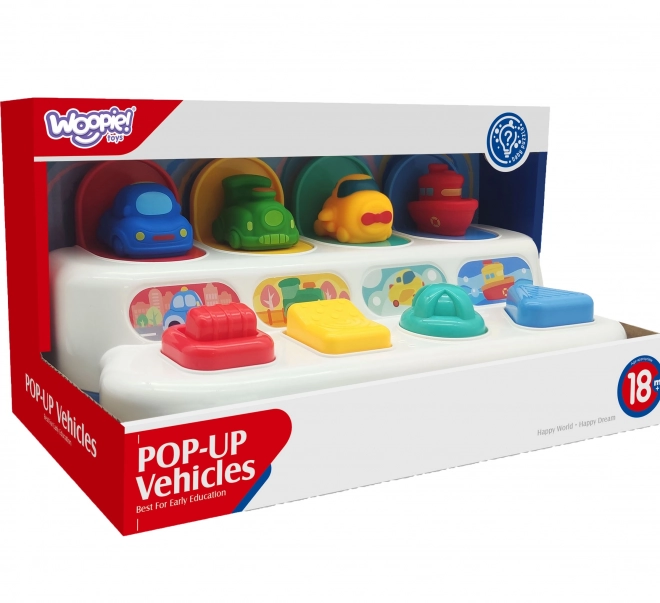Educational Pop-Up Vehicles Toy