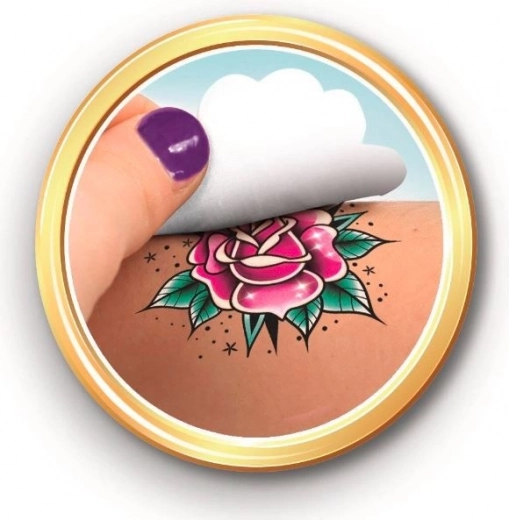 Tattoo transfers with vibrant colors