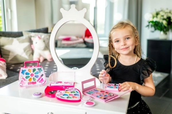 Kinder-Make-up-Set Beauted Herz-Palette mit Spiegel