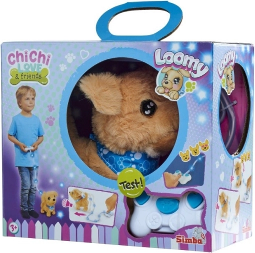 Interactieve mascotte ChiChi Love Loomy Golden Retriever