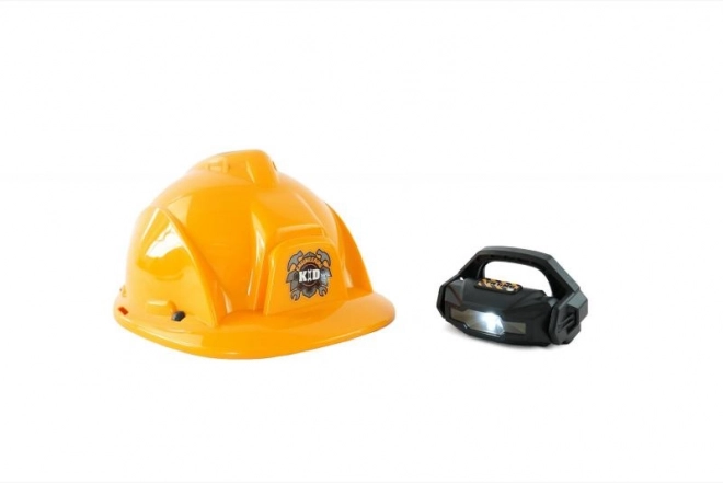 Casque de travail avec lampe