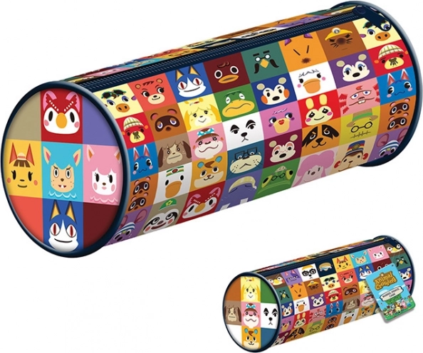 Pencil Case with Animal Crossing Theme
