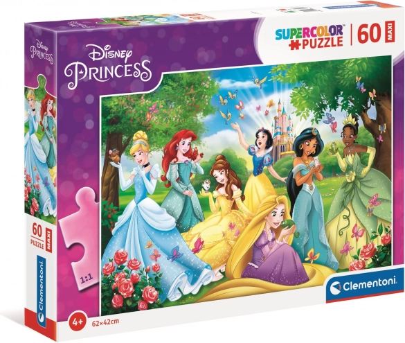 Puzzle 60 Maxi Pieces - Disney Princesses