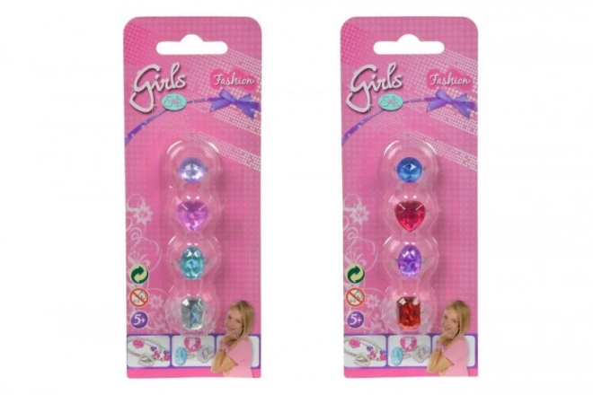 Set van ringetjes voor meisjes, 2 soorten