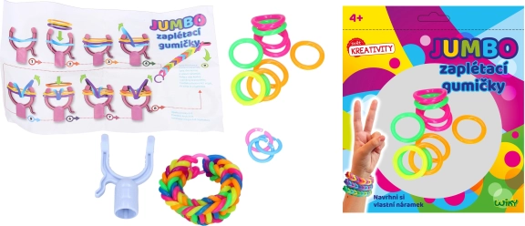 Élastiques jumbo magiques pour tresses avec accessoires – kit complet