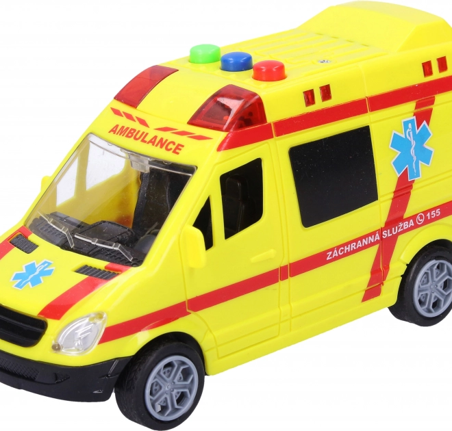 Ambulance with effects 14.5 cm
