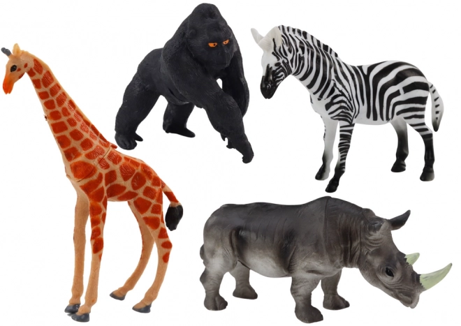 Satz Afrikanische Tiere – 4 Stück