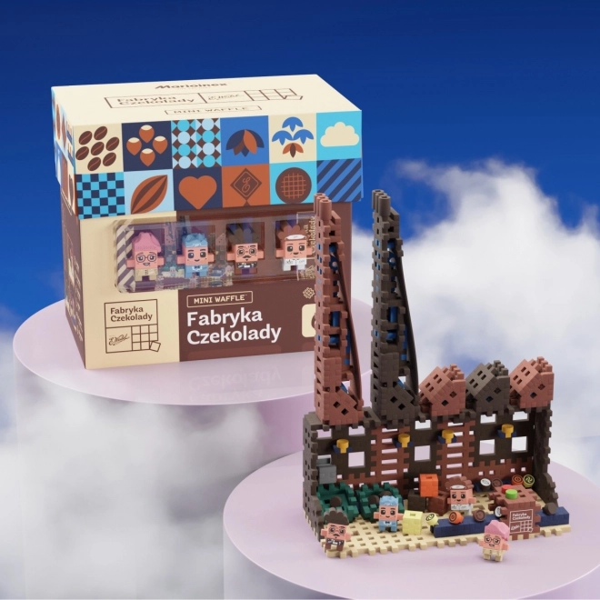Bouwpakket Mini Waffle - Wedel Chocoladefabriek, 230 stukken