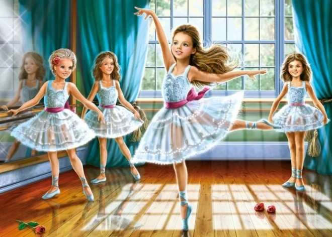 Puzzel 260 stukjes LITTLE BALLERINAS