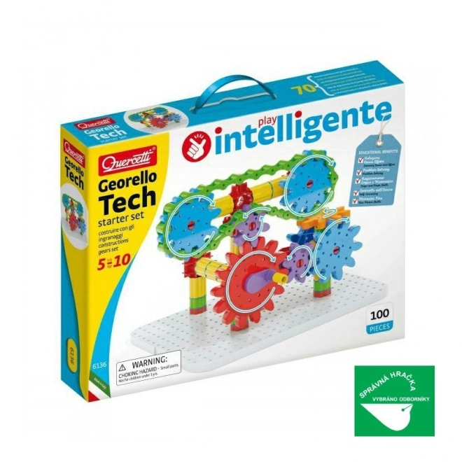 Baukasten Zahnrad Quercetti Georello Tech