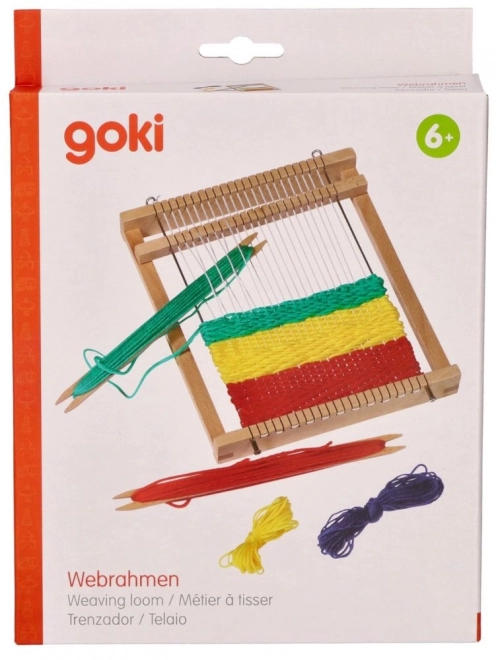 Houten weefgetouw Goki - kleine weverij