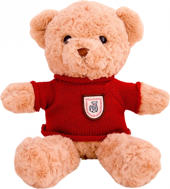Plush Bear in a Red Sweater 40cm