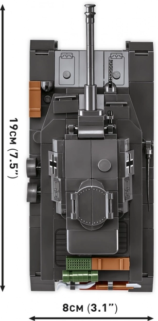 COBI 3127 Tweede Wereldoorlog Duitse tank Panzerkampfwagen IV Ausf. G 1:35