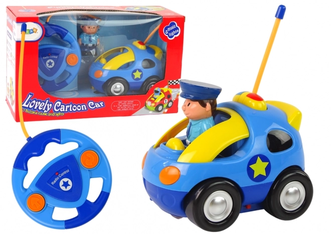 Politie Auto voor Kinderen Afstandsbediend R/C Licht Geluid