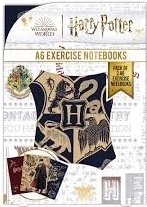 Harry Potter set notitieblokken A6 – Hogwarts Wizard