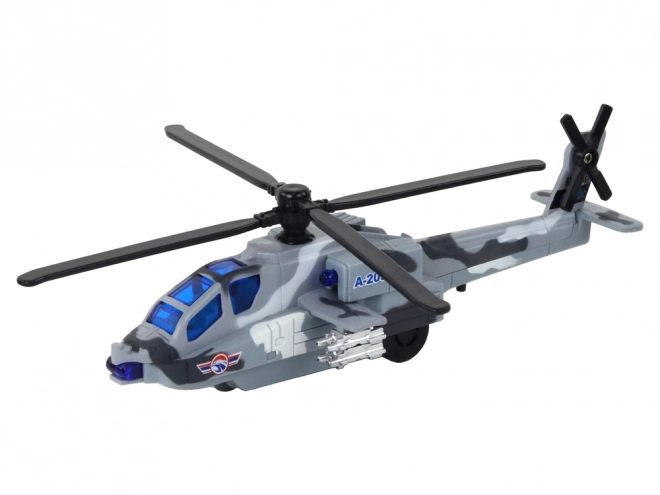 Militaire helikopter Militaire helikopter Aluminium composiet Geluidse verlichting