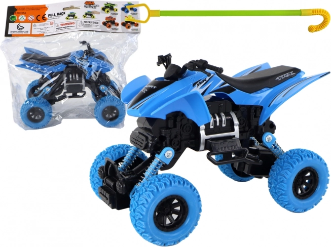 Children's toy all-terrain quad blue