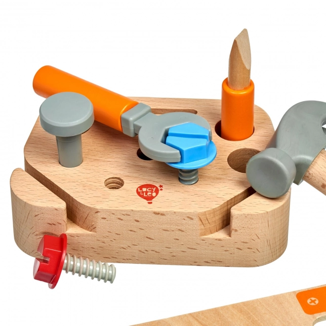 Lucy & Leo Kleine timmerman - houten gereedschapsset