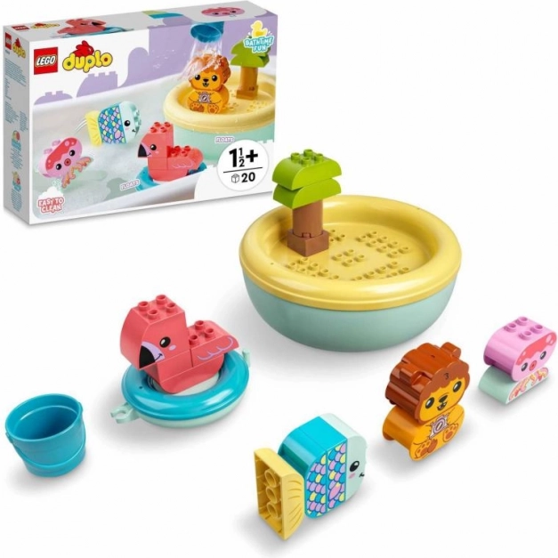 LEGO DUPLO Bad: Schwimmende Insel mit Tierchen