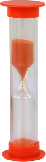 Timed challenge with a sand timer