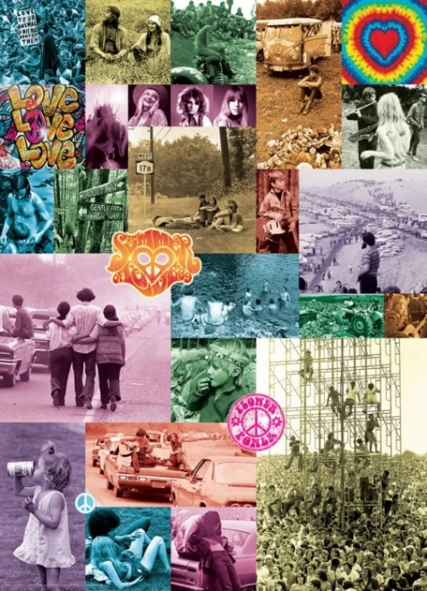 Eurographics Puzzel Liefde Jaren 60 1000 stukjes