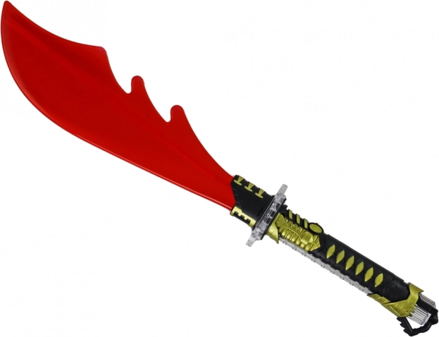 Machette rouge lumineuse pour enfants à piles