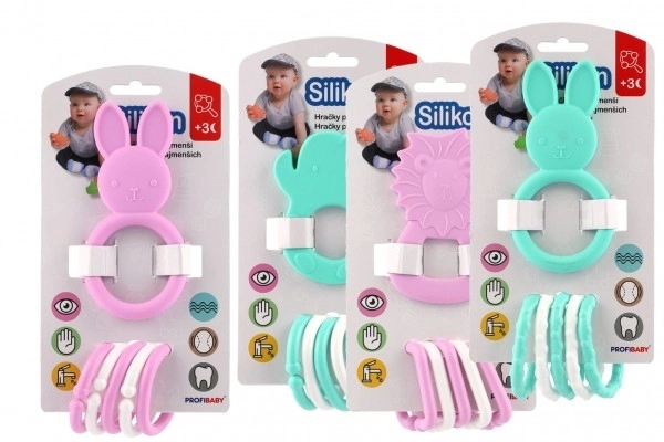 Dieren bijtring met hangers