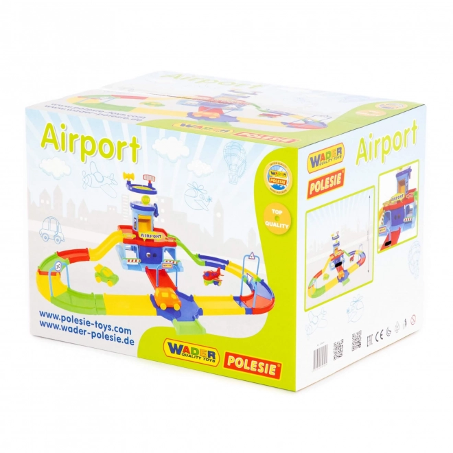 Vliegveld met landingsbaan Play City