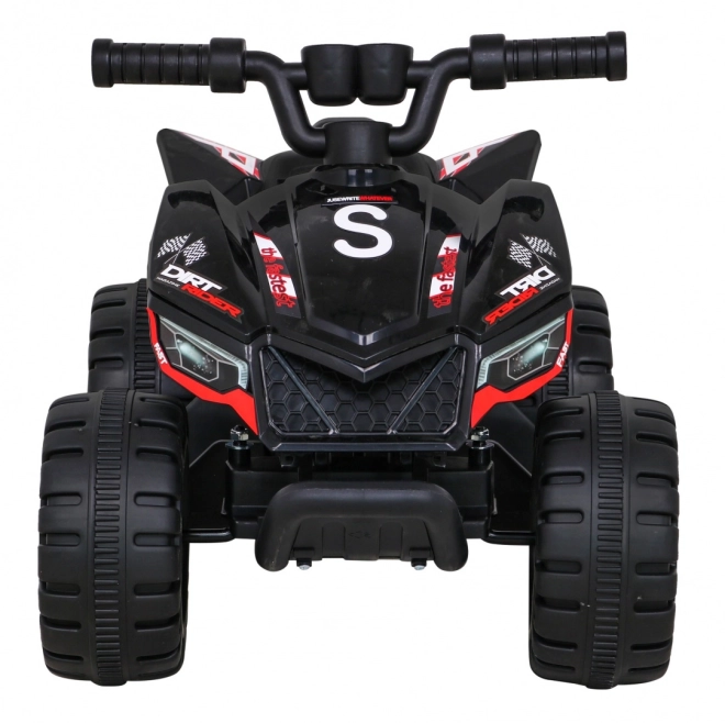 Rapide quad électrique pour enfants jaune – Noir