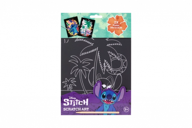 Images à gratter Stitch pour divertissement créatif