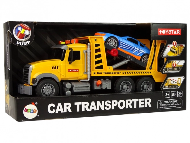 Transporter Vrachtwagen Hulp Rampa Gele geluiden Lichten