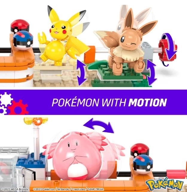 Pokemon Forest Center Building Set