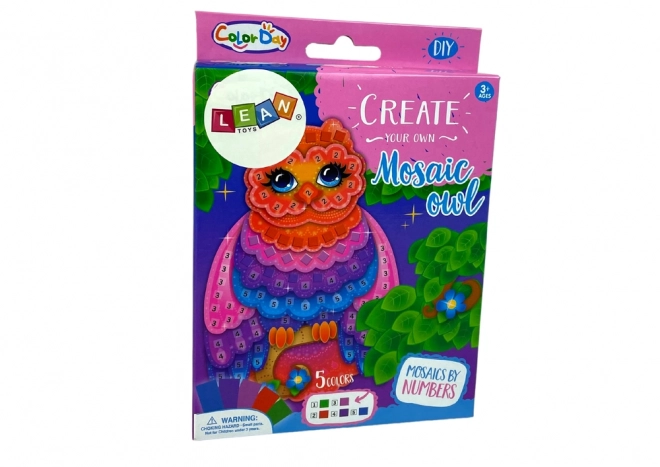 Doe-het-zelf Mozaïek Uil