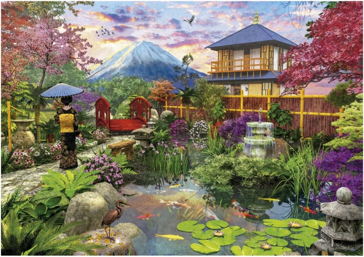 Japanese Garden Puzzle 1500 Pieces