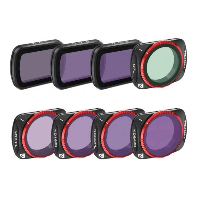 Filterset voor DJI Osmo Pocket 3 van Freewell