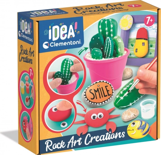 Clementoni Idea creative set for decorating stones