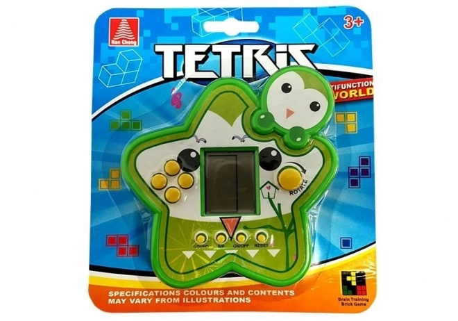 Elektronisch spel Tetris groene ster