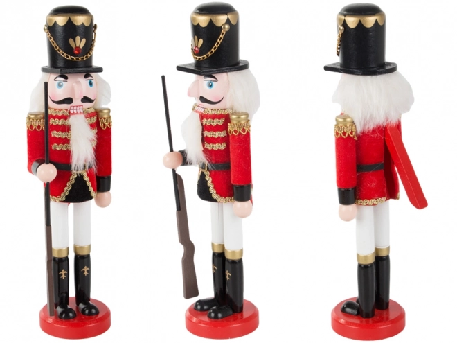 Houten notenkraker soldaat - Kerstdecoratie