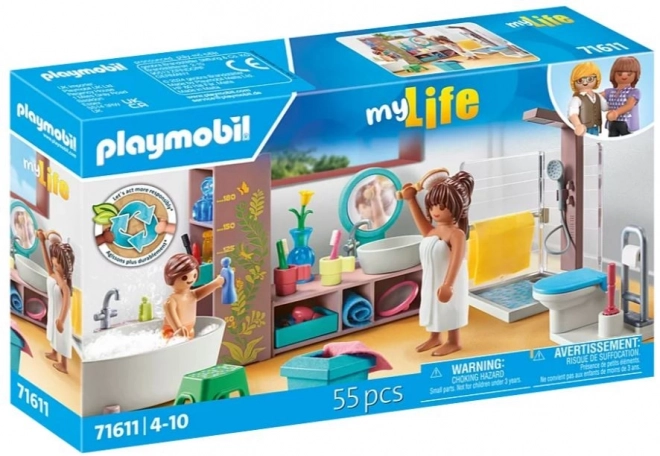 Ensemble de figurines My Life Salle de Bains