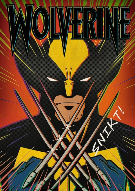 Puzzel Trefl Premium Plus X-Men: Wolverine 1000 stukjes