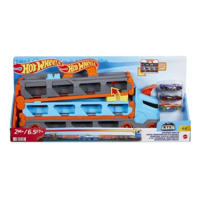 Hot Wheels Renntransporter 2-in-1