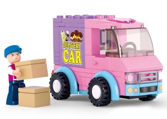 Sluban Girls Dream Town Eiswagen – Bauset