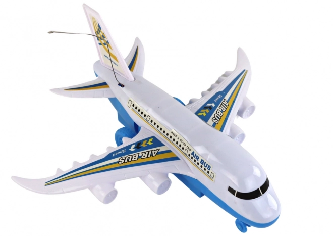 Remote Controlled White DIY Airplane