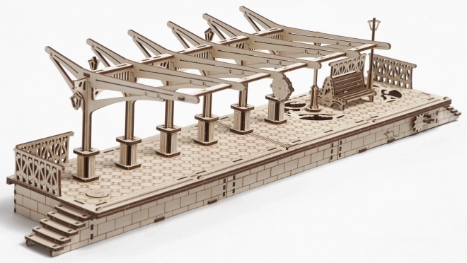 Ugears 3D puzzel - Station 196 delen